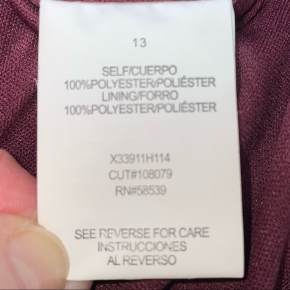 Speechless Strapless Sequins Rhinestones Detail Dress Size 13 - Picture 8 of 10